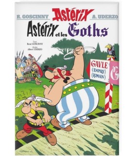 Imán Decorativo Portada Astérix et les Goths 5,5 x 8 cms (Francés)