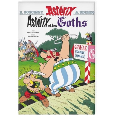 Imán Decorativo Portada Astérix et les Goths 5,5 x 8 cms (Francés)