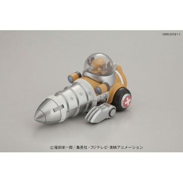 Figura Chopper Robot4 Chopper Drill One Piece Kit De Modelaje 10 cms
