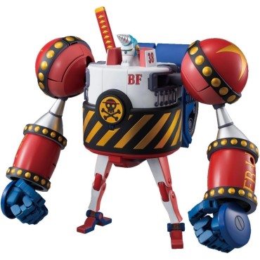 Figura General Franky Iron Pirates BF38 Beast Mecha Collection One Piece Kit de Modelaje 25 cms