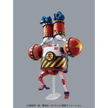 Figura General Franky Iron Pirates BF38 Beast Mecha Collection One Piece Kit de Modelaje 25 cms