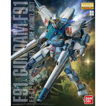 Figura MG Gundam F91 Ver. 2.0 Escala Kit de Modelaje 1/100 
