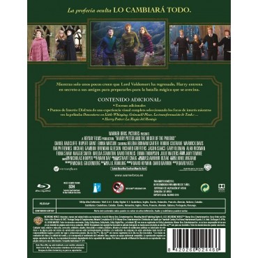 Harry Potter y la Orden del Fénix [Blu-ray] (2007) Harry Potter And The Order Of The Phoenix