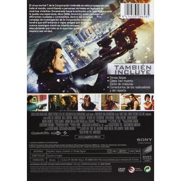 Resident Evil: Venganza [DVD]