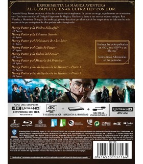 Harry Potter Pack [4K UHD,Blu-ray] (Varios) Harry Potter Pack
