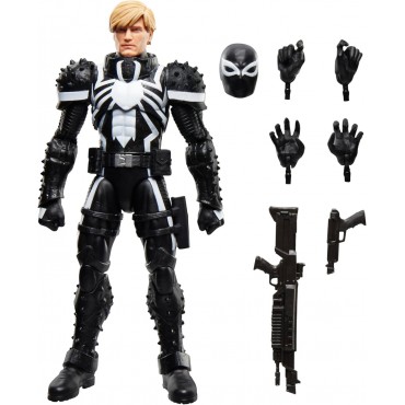Figura Agent Venom Flash Thompson Spider-Man Marvel Legends Articulada 15 cms