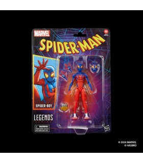 Figura Spider Boy Marvel Legends Spider-Man Articulada 15 cms