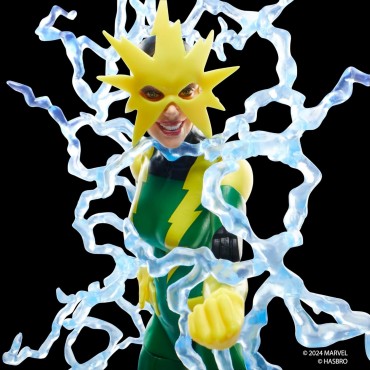 Figura Electro Francine Frye Marvel Legends Spider-Man  Articulada 15 cms