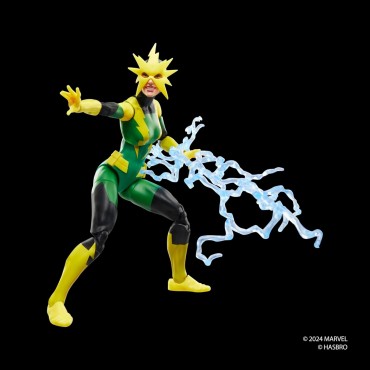 Figura Electro Francine Frye Marvel Legends Spider-Man  Articulada 15 cms