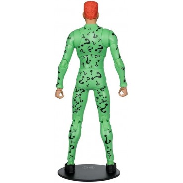 Figura Enigma The Riddler Batman Forever DC Multiverse Collect To Build Articulada 18 cms