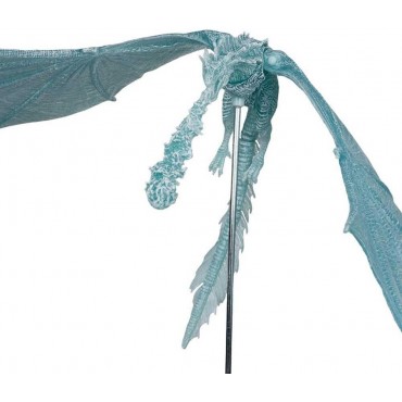 Figura Dragón Viserion Juego De Tronos Frostbite Edition Gold Label Edición Limitada Articulada 