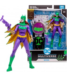 Figura Batgirl Jokerizada DC Multiverse Gold Label Articulada 17 cms