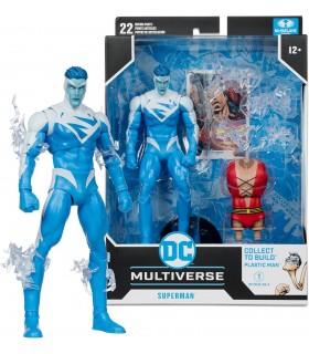 Figura Superman JLA DC Multiverse Collect To Build Articulada 18 cms