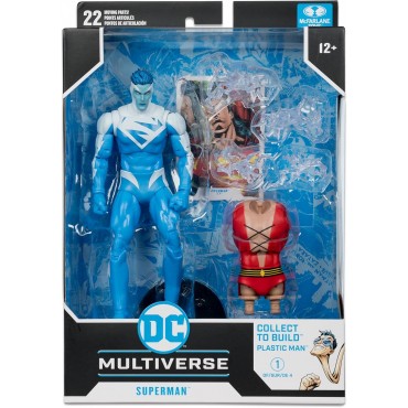 Figura Superman JLA DC Multiverse Collect To Build Articulada 18 cms