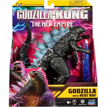 Figura Godzilla Evolved Con Rayo De Calor Godzilla X Kong The New Empire Articulada 15 cms