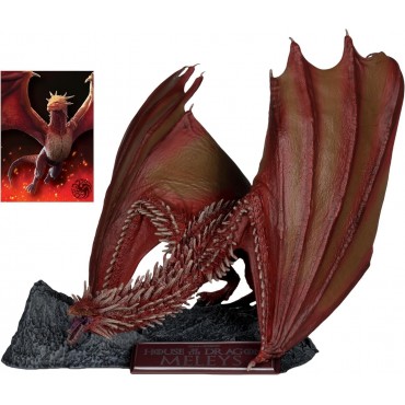 Figura Dragón Meleys House Of The Dragon Juego De Tronos 23 cms
