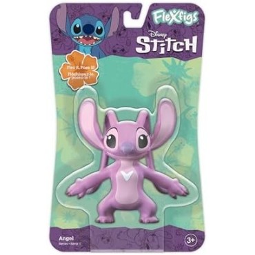Figura Angel Lilo & Stitch Maleable 9,5 cms