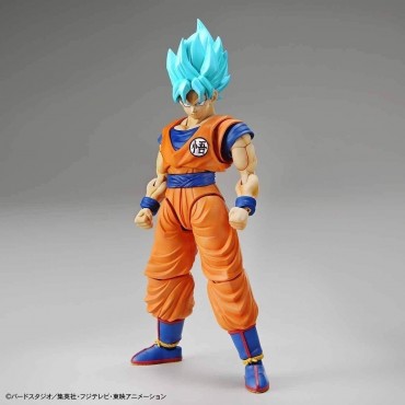 Figura Son Goku Super Saiyan God Dragon Ball Articulada 14 cms