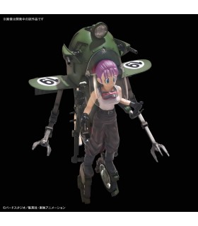 Figura Bulma Y Motocicleta N19 Dragon Ball Model Kit 16 cms