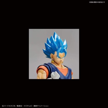 Figura Super Saiyan God Super Saiyan Vegetto Model Kit Dragon Ball Super 15 cms