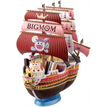 Figura Barco Queen Mama Chanter One Piece Grand Ship Collection Model Kit 15 cms