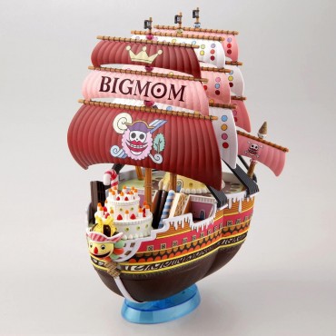 Figura Barco Queen Mama Chanter One Piece Grand Ship Collection Model Kit 15 cms