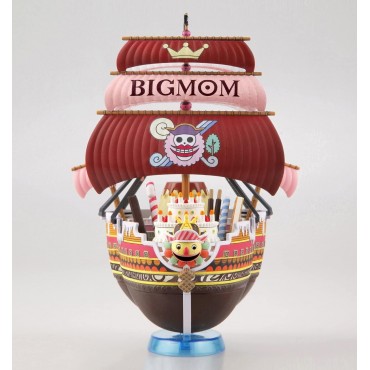 Figura Barco Queen Mama Chanter One Piece Grand Ship Collection Model Kit 15 cms
