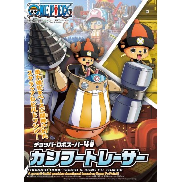 Figura Chopper Robo Super 4 Kung Fu Tracer Kit de Modelaje One Piece