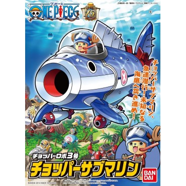Figura Chopper Robot 3 Chopper Submarine Kit de Modelaje One Piece