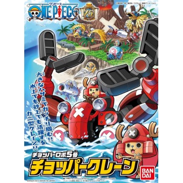 Figura Chopper Robot 5 Chopper Crane Kit de Modelaje One Piece