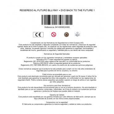 Back To The Future [DVD]