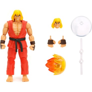Figura Ken Ultra Street Fighter II: The Final Challengers Articulada 15 cms