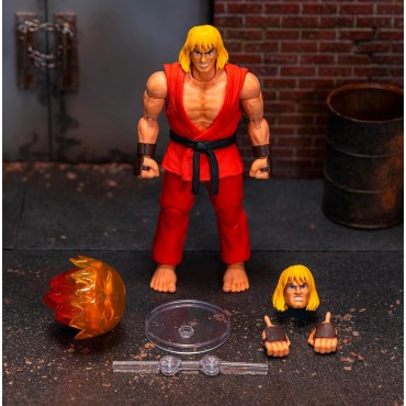 Figura Ken Ultra Street Fighter II: The Final Challengers Articulada 15 cms