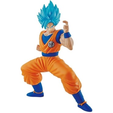Figura Super Saiyan God Son Goku Entry Grade Dragon Ball Super Kit de Modelaje 15 cms