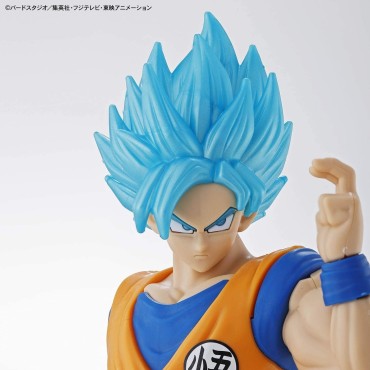 Figura Super Saiyan God Son Goku Entry Grade Dragon Ball Super Kit de Modelaje 15 cms