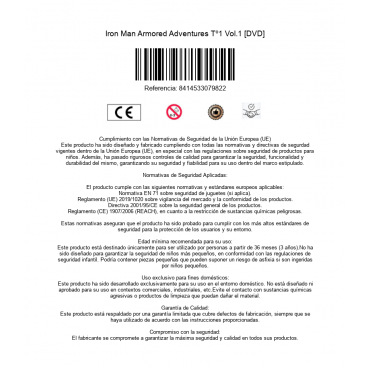 Iron Man Armored Adventures Tº1 Vol.1 [DVD]