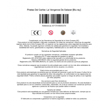 Pirates Of The Caribbean: Dead Men Tell No Tales [BLU_RAY]