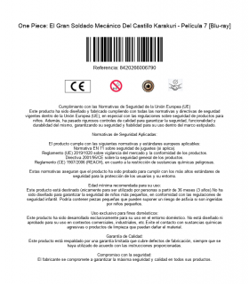 One piece: Karakuri shiro no Mecha Kyohei [BLU_RAY]