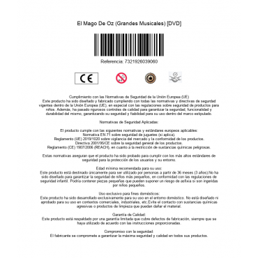 The Wizard Of Oz [DVD]