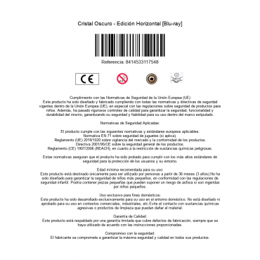 Cristal Oscuro - Edición Horizontal [Blu-ray]
