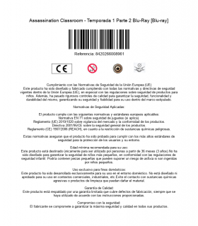 Assassination Classroom - Temporada 1 Parte 2 Blu-Ray [Blu-ray]