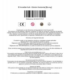 El Increíble Hulk - Edición Horizontal [Blu-ray]