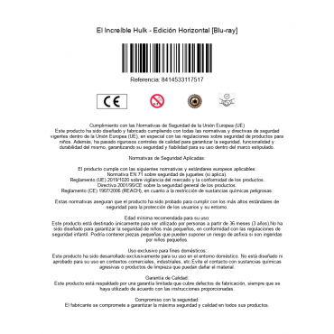 El Increíble Hulk - Edición Horizontal [Blu-ray]