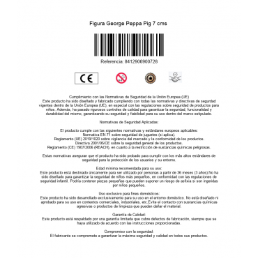 Figura George Peppa Pig 7 cms 