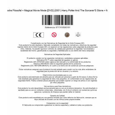 Harry Potter y la Piedra Filosofal + Magical Movie Mode [DVD] (2001) Harry Potter And The Sorcerer'S Stone + Magical Movie Mode