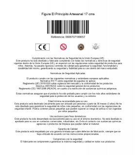 Figura El Principito Artesanal 17 cms