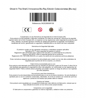 Ghost In The Shell 2 Innocence Blu-Ray Edición Coleccionistas [Blu-ray]