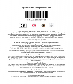 Figura Kowalski Madagascar 8,5 cms