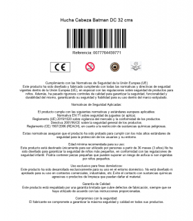 Hucha Cabeza Batman DC 32 cms