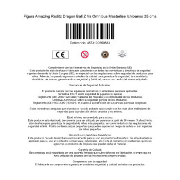 Figura Amazing Raditz Dragon Ball Z Vs Omnibus Masterlise Ichibanso 25 cms